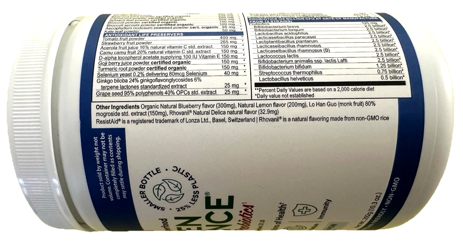 NIB FACTORY SEALED MEN WOMEN VIBRANT HEALTH GREEN SUPERFOOD PROBIOTIC 25 BILLION