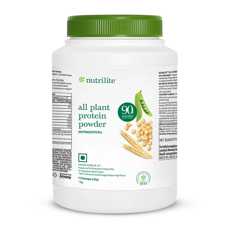 Amway Nutrilite All Plant Protein Powder 1 kg-Long Expiry