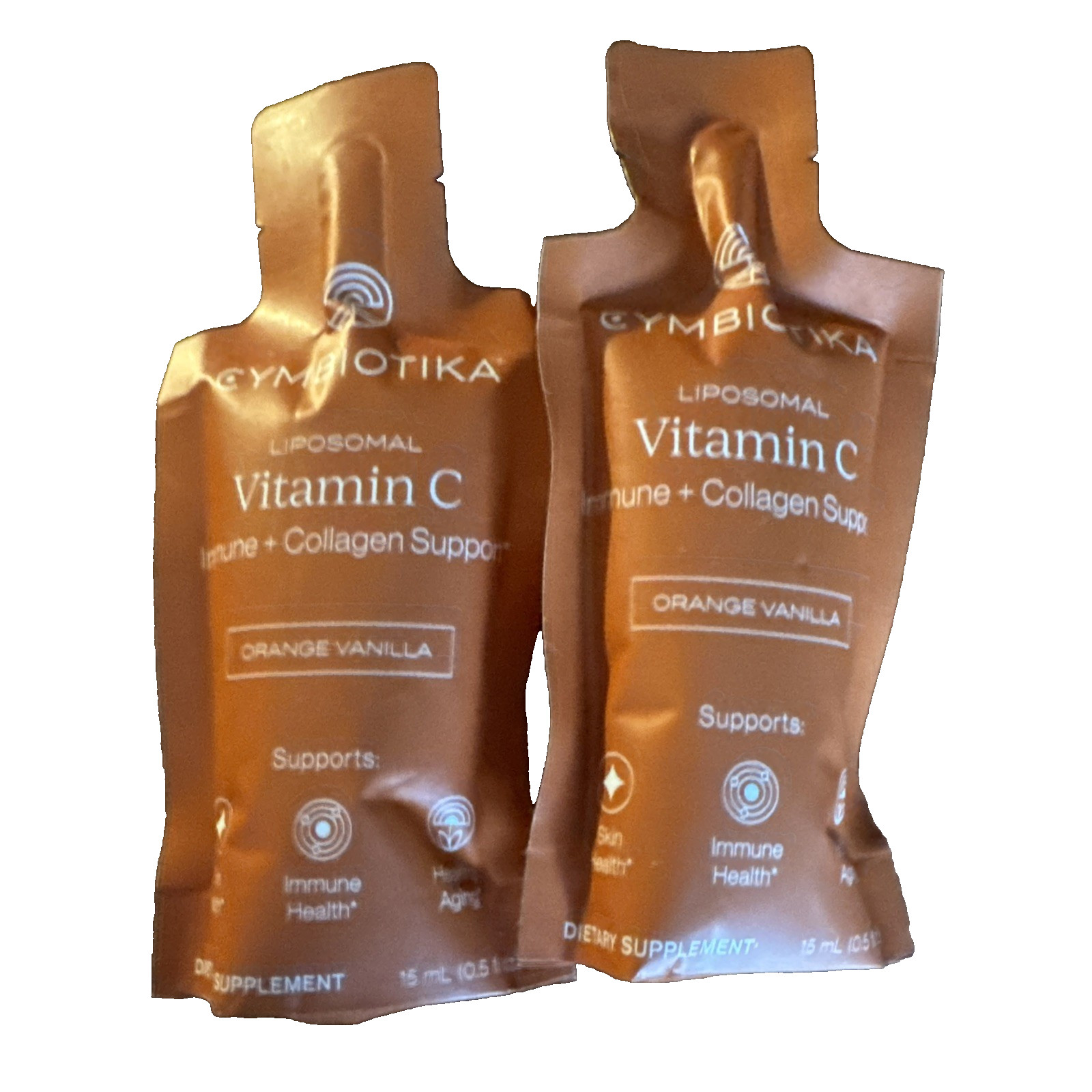 Cymbiotika Liposomal Vitamin C 1000mg Single Dose 0.5oz 2 Pack NEW