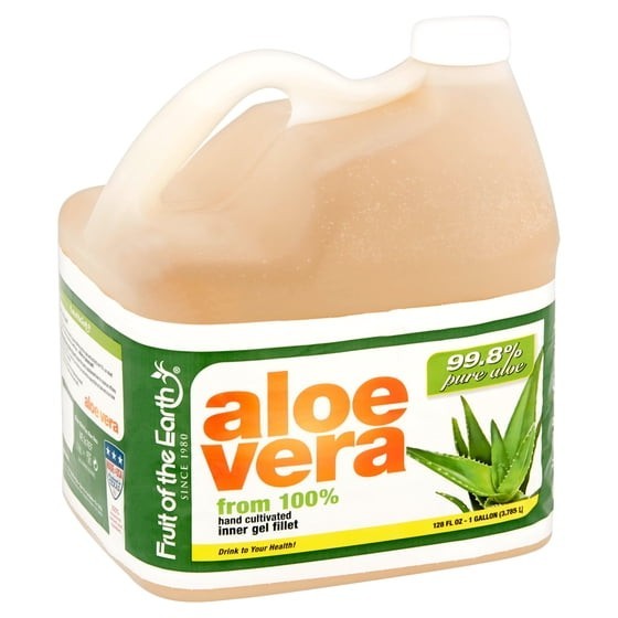 Fruit of the Earth Health & Wellness Aloe Vera Drink, 128 fluid ounces