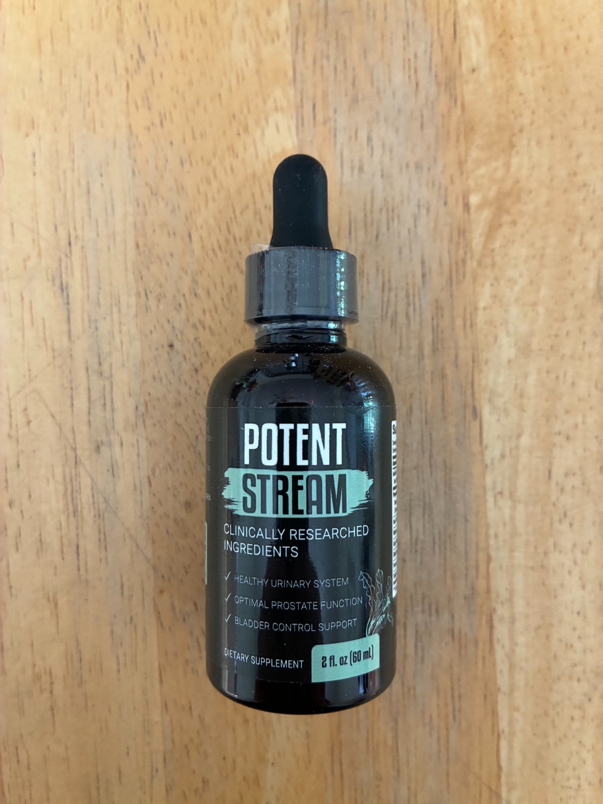 Potent Stream Prostate Support Drops (60 ML) Liquid Supplement Urinary Bladder