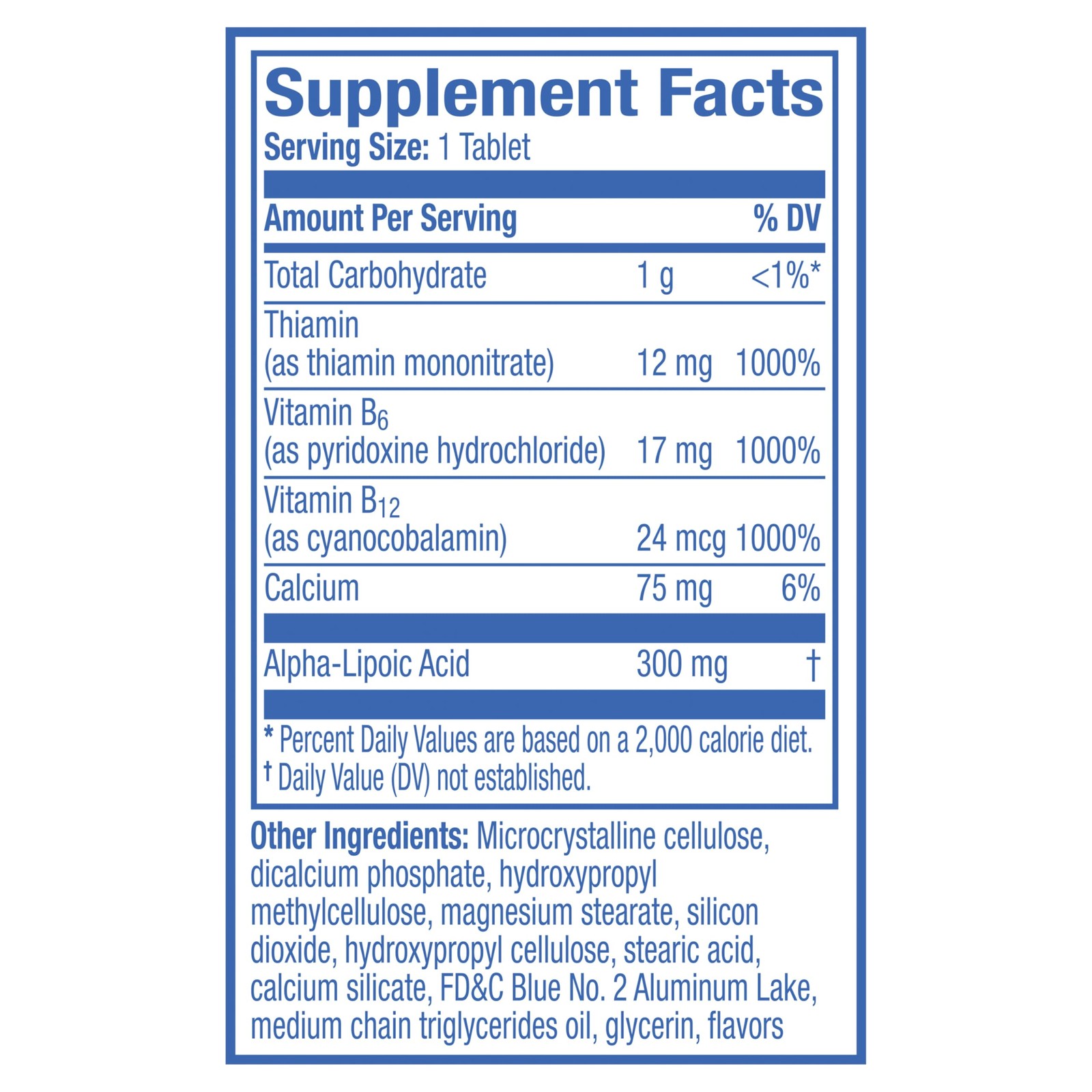 Nervive Nerve Health, Alpha Lipoic Acid, 30 Count (Pack of 1), No Color