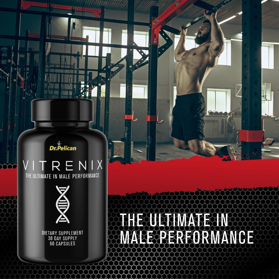 Vitrenix- Bodybuilding & Weight Support- 3 Bottles- 180 Capsules