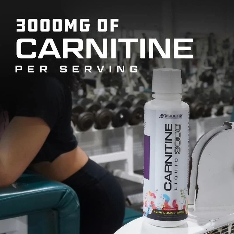 Cutler Nutrition Liquid Carnitine 3000 for Energy and Recovery Support Dietary
