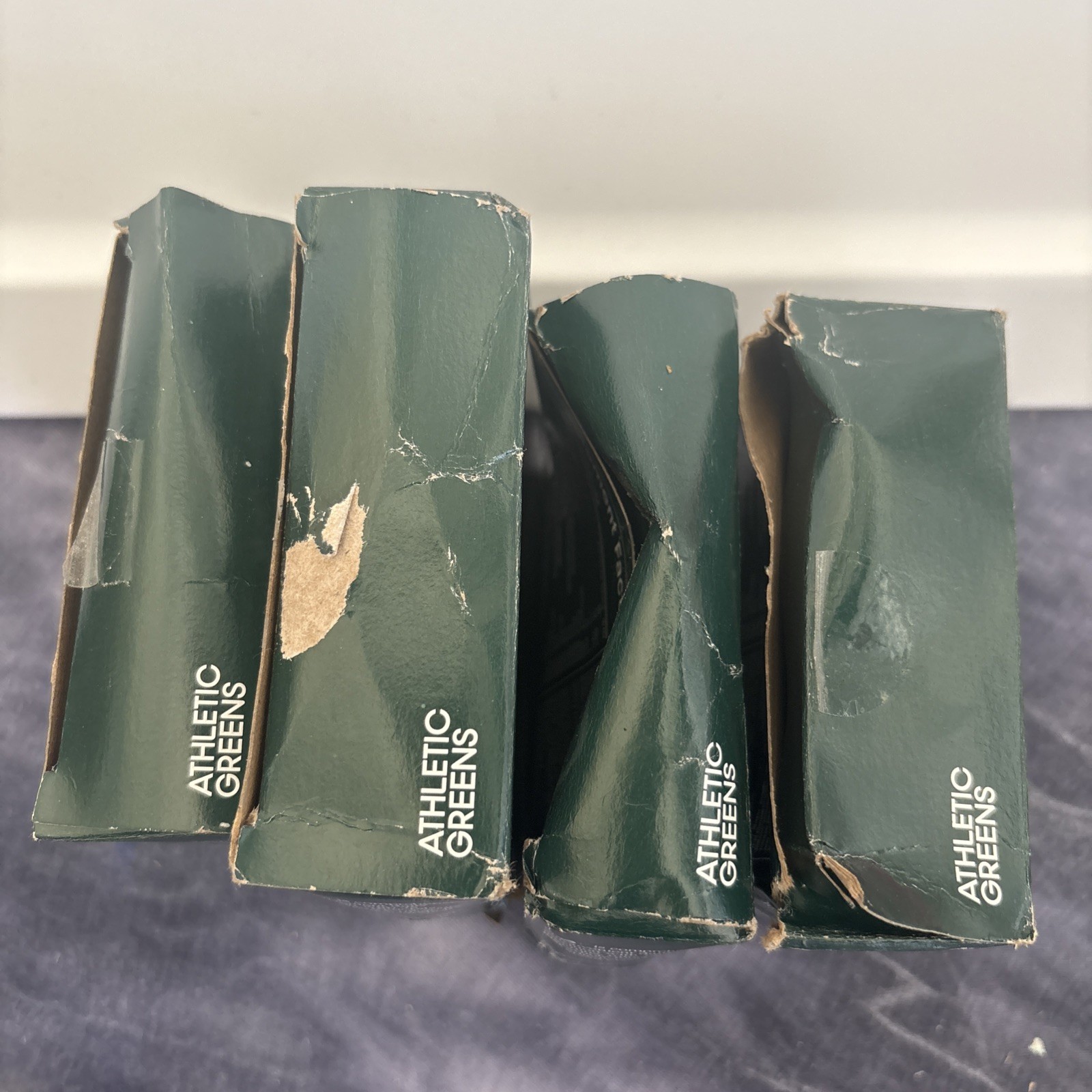 4BOXES Athletic Greens 5Single-Serving Packets AG1Green Food Supple (damaged box