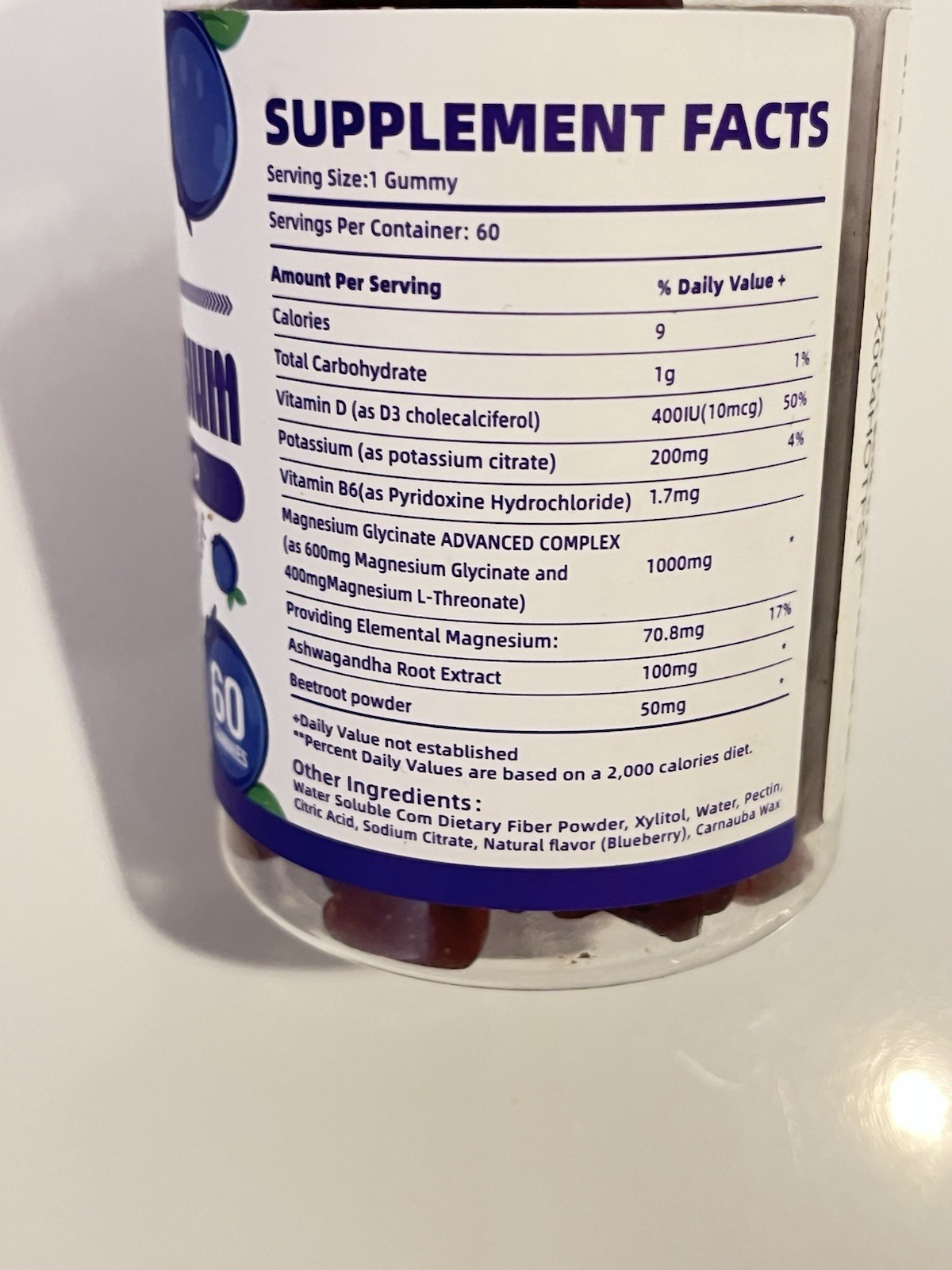 2 Pack ~ Pets Purest Potassium Magnesium Gummies Blueberry 120 Ct Total
