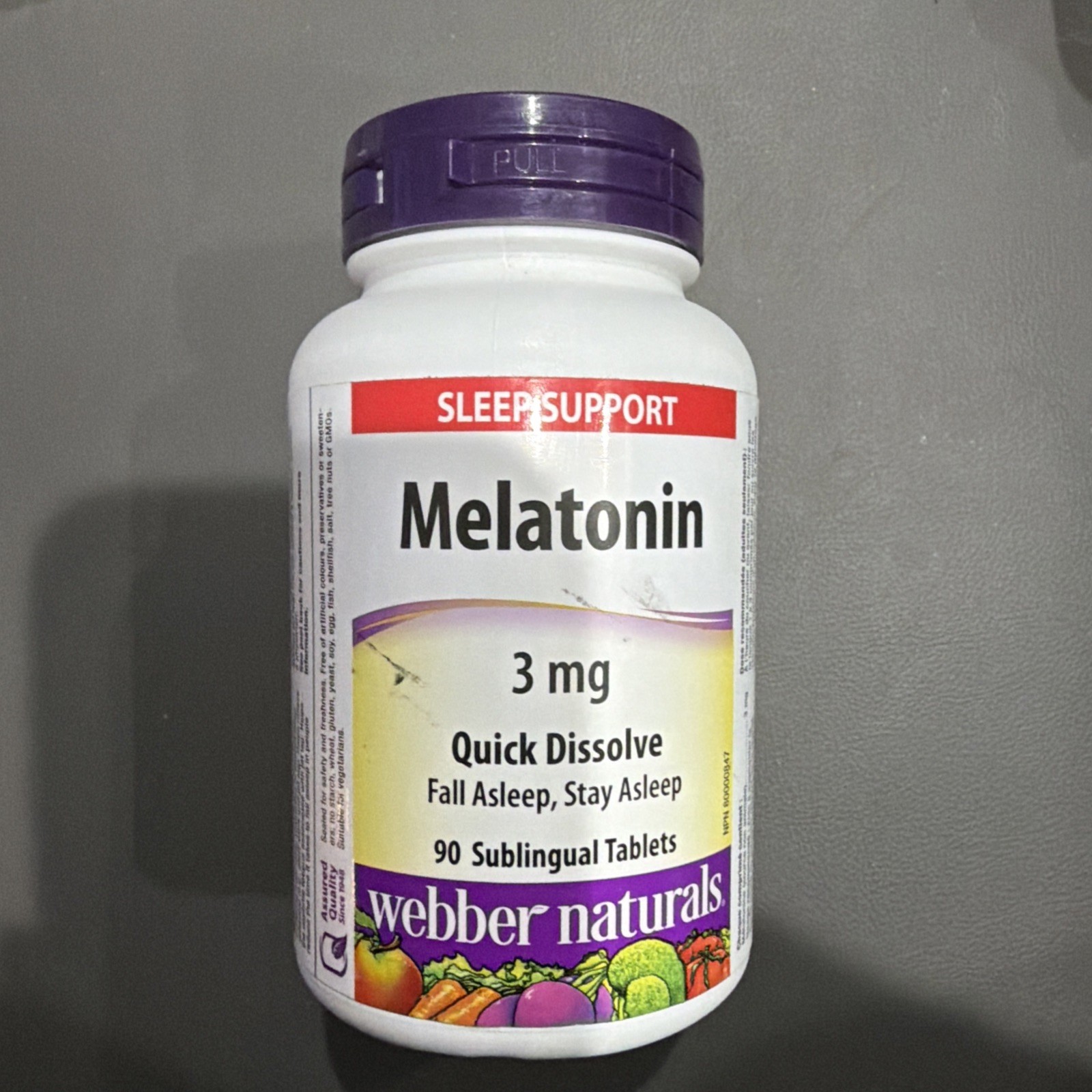 Melatonin 3 mg Quick Dissolve Sublingual Tablets!!