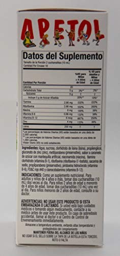 Apetol Dietary Supplement 6 fl oz