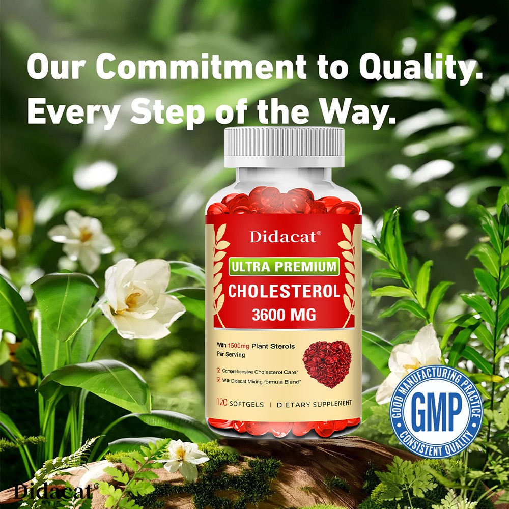 Ultrapremium Cholesterol 3600 Mg Maintaining Healthy Heart 30-120 Softgels US