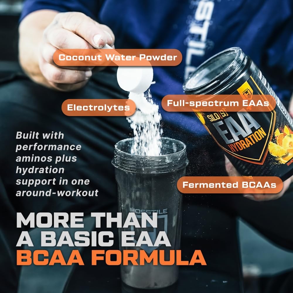 Hosstile Silo9 Eaa Amino Acids Electrolytes Eaa Bcaa Intra Workout Workout