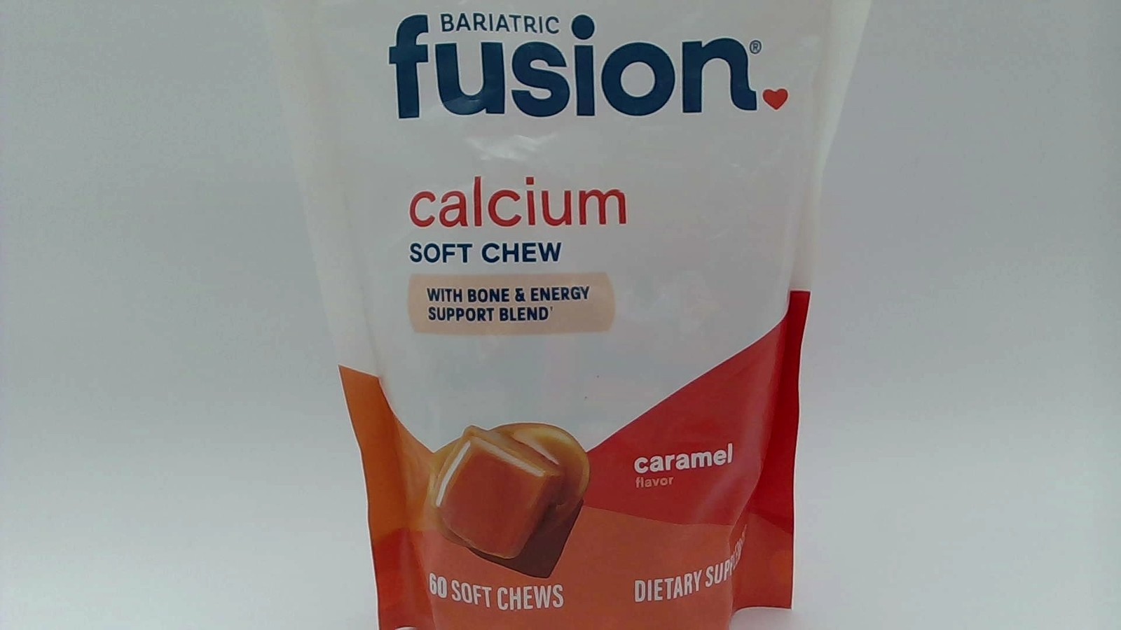 60 Fusion Carmel Bariatric Calcium Soft Chews Citrate Vitamin Dietary D3 -ii