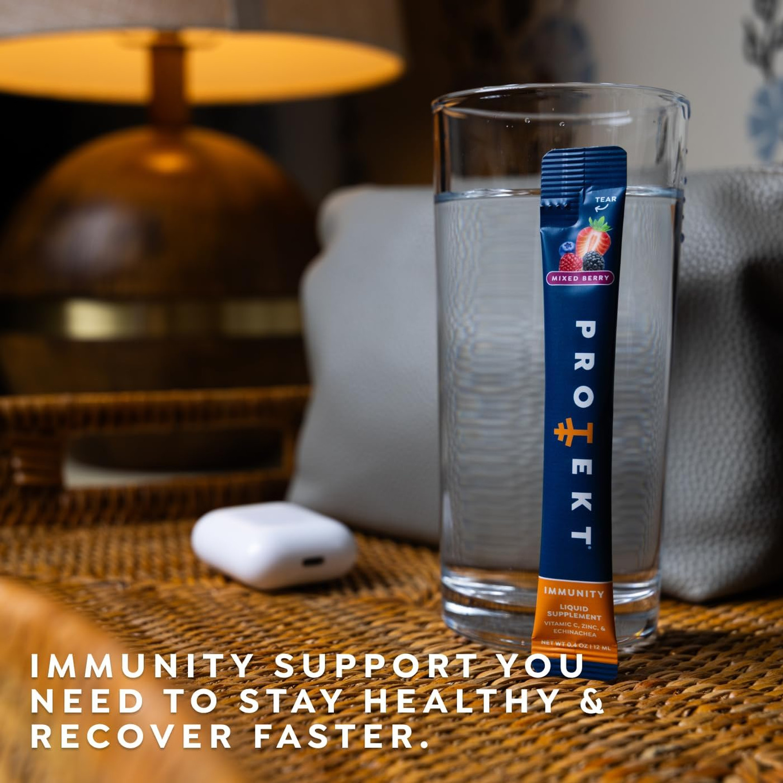 Liquid Immune Support Supplement Liquid Drink Mix Vitamin C Zinc Immune Boosters