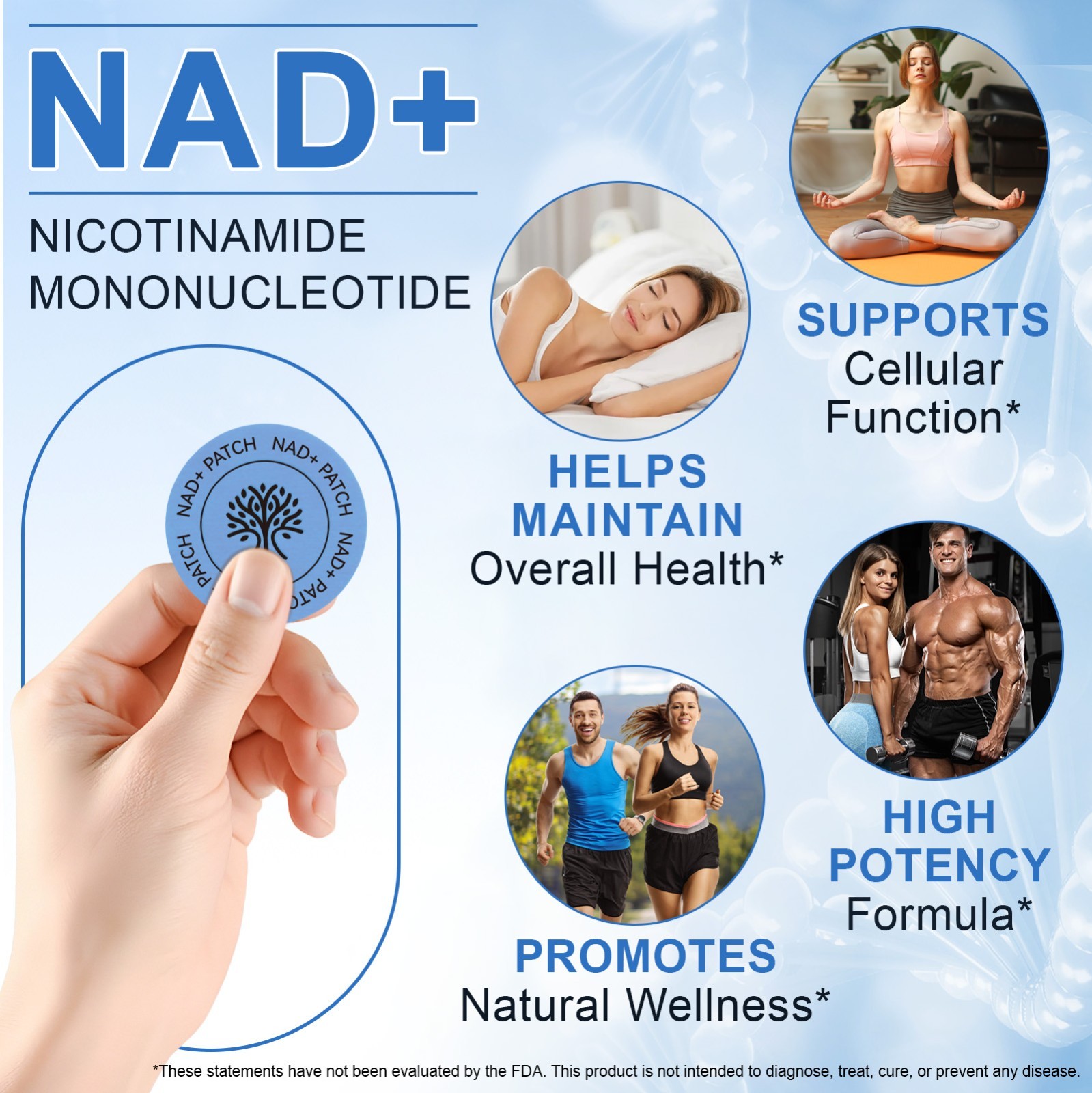 NAD+ Patches