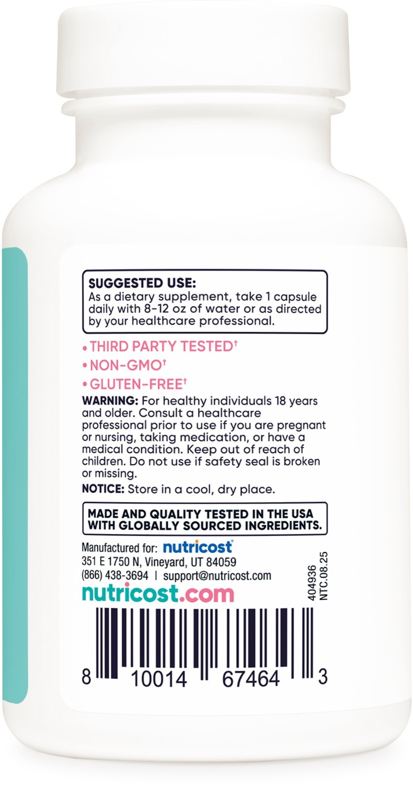 Nutricost Biotin for Women 10,000mcg 120 Capsules – with Folate & Collagen
