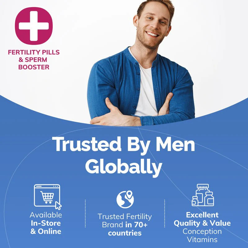 CONCEIVE Plus Men’s Fertility Support, 60 Vegan Capsules