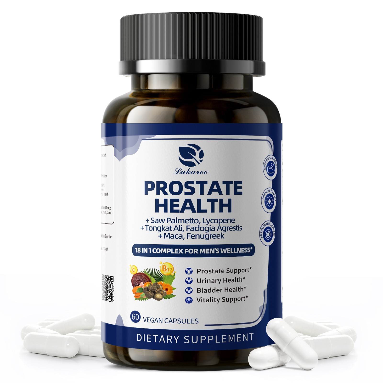 Prostate -Reduce Frequent Urination,Improve Urinary Flow,Relieve Urinary Urgency