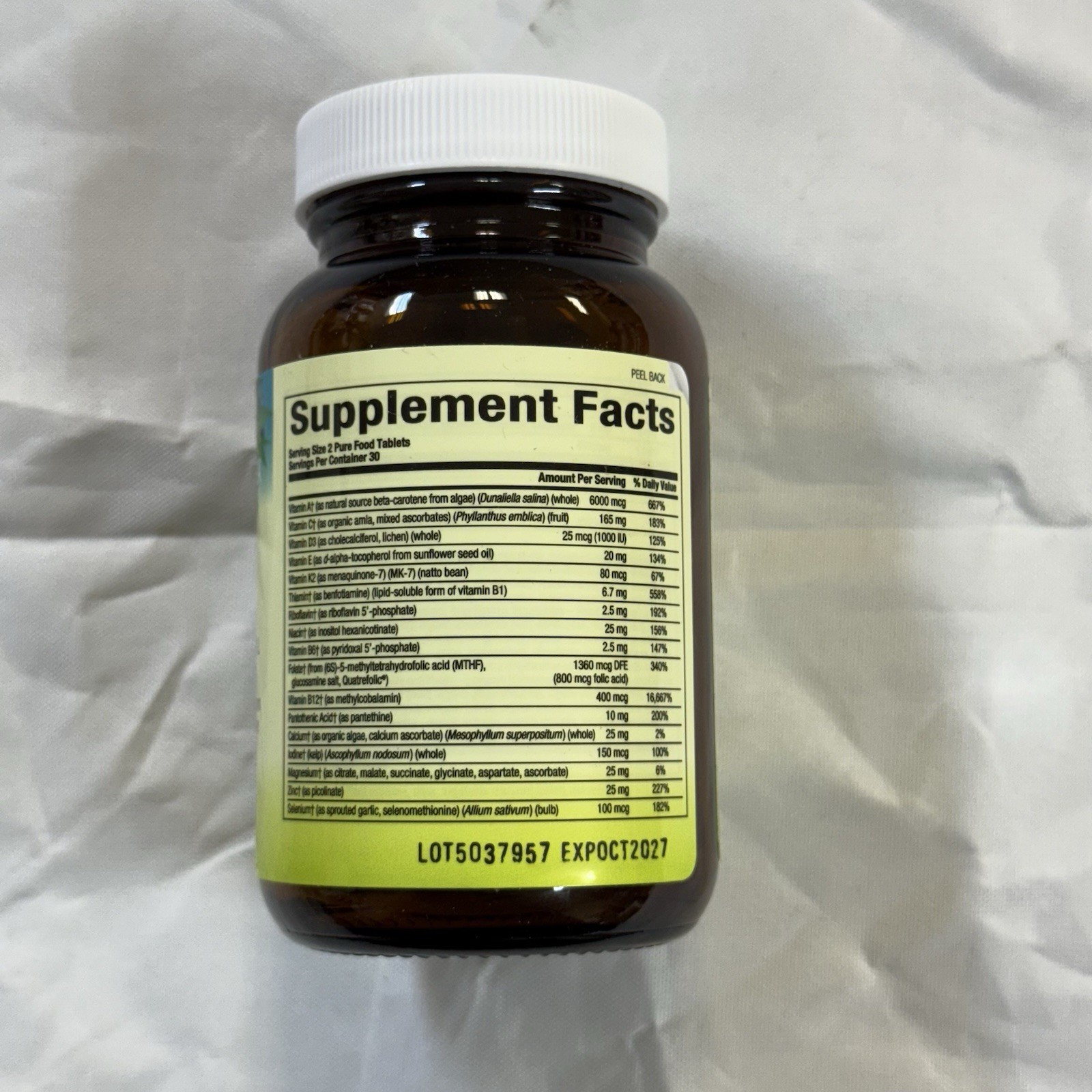 Whole Earth & Sea Men’s 50+ Multivitamin & Mineral 60 tablets EXP. OCT. 2027