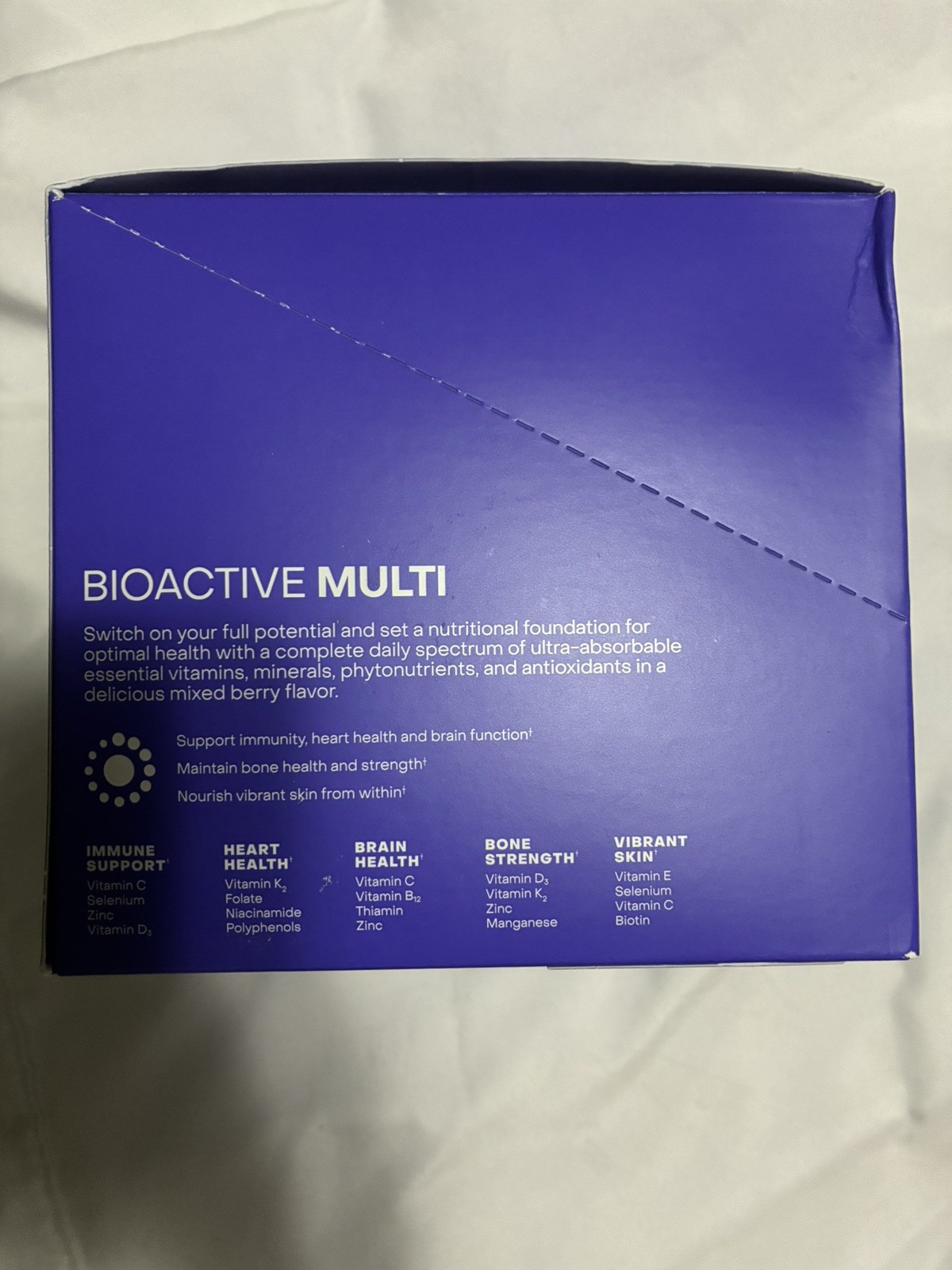 Healthycell Bioactive Daily Liquid Multivitamin for 0.84 Fl Oz (Pack of 30)