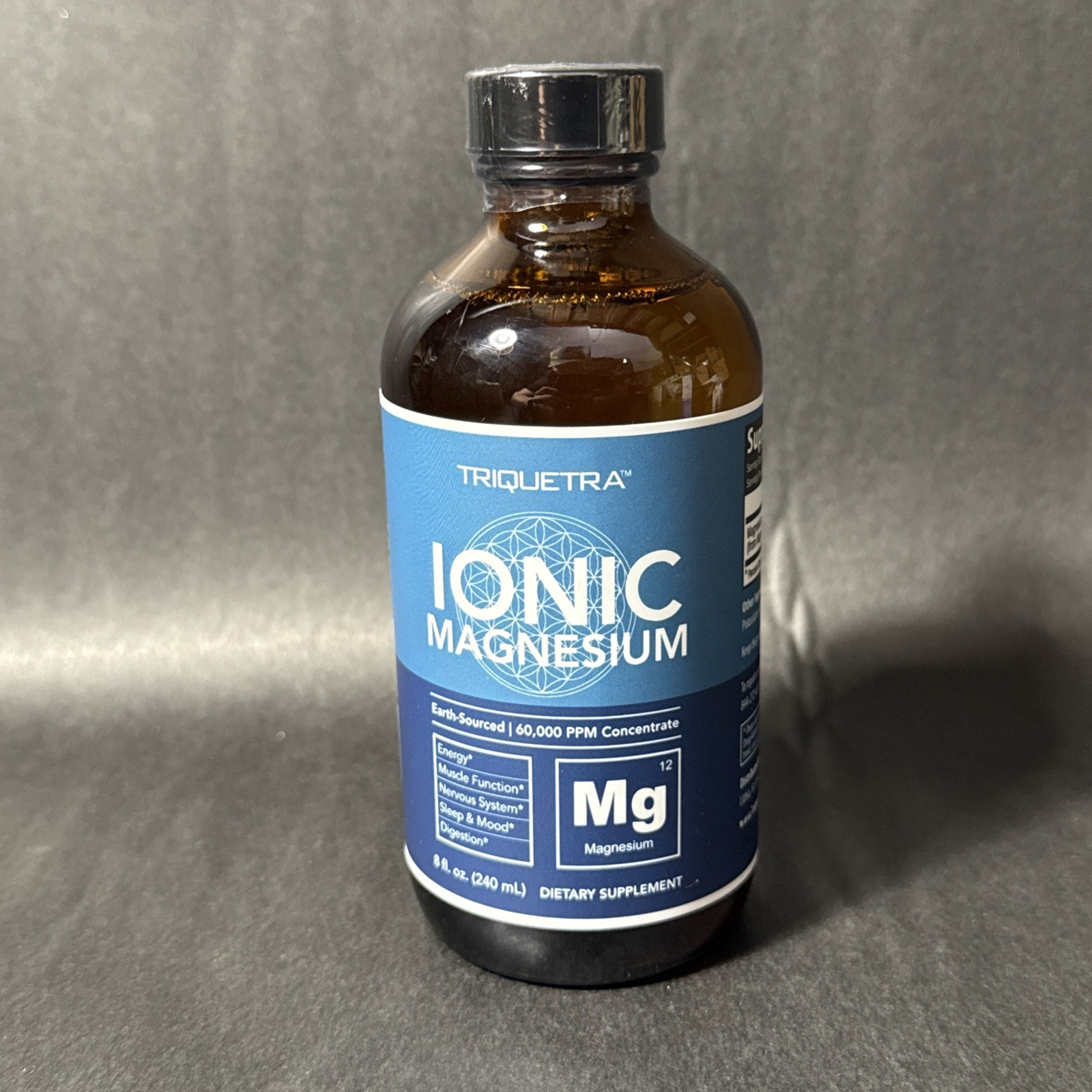 Ionic Magnesium Chloride – Fast Absorption, Supports Muscle Cramps & Sleep – 8oz