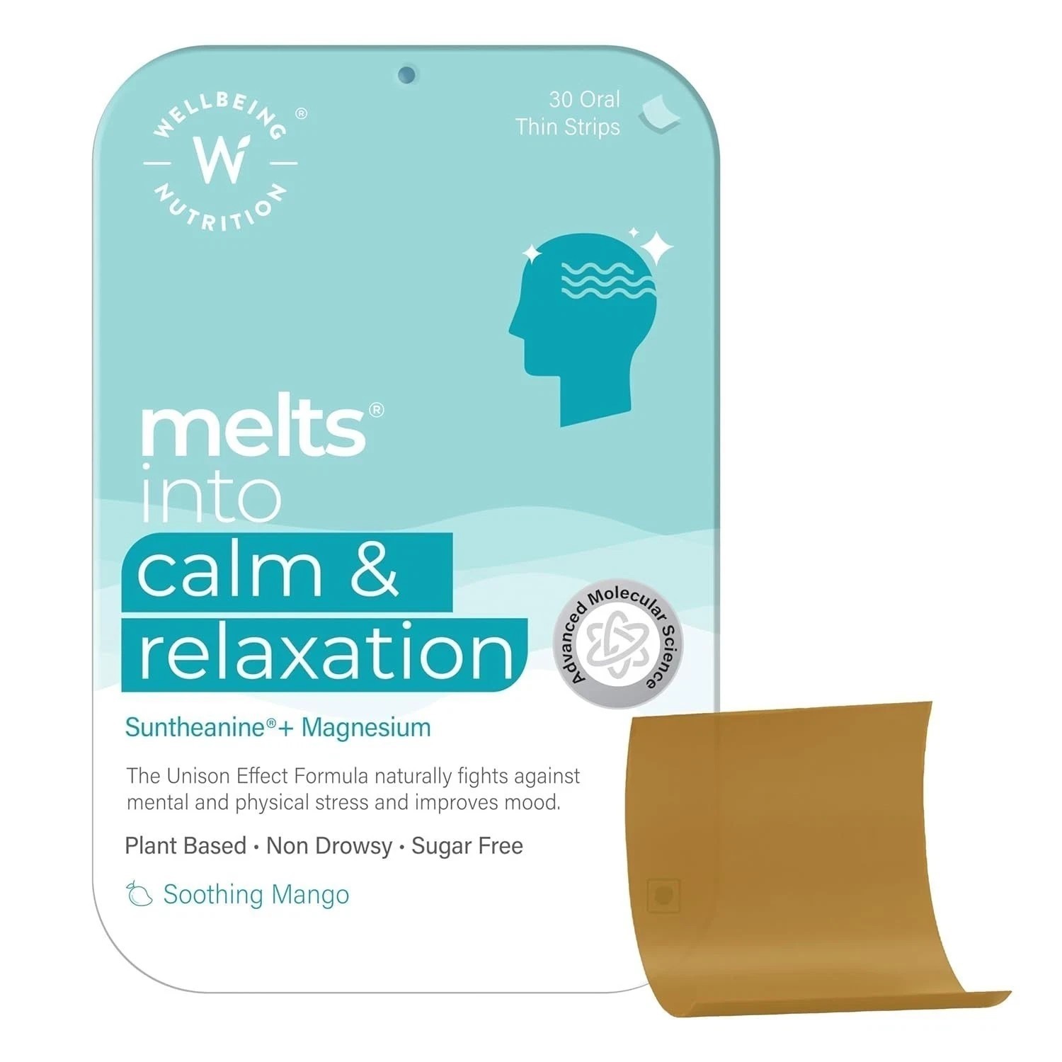 Wellbeing Nutrition Melts Calm & Relaxation | Pure Ashwagandha KSM66 – 30N