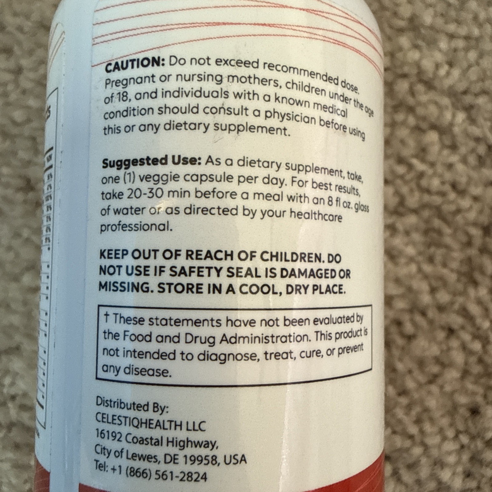 Glyco Forte Blood Health Support Dietary Supplement 30 Capsules Exp: 8/2027