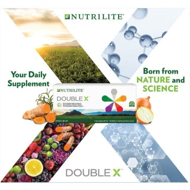 1 x NUTRILITE Double X™ Tray 31-Day Supply New Improved Formula 186 Tablets