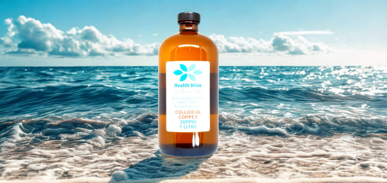 Colloidal Copper, Colloidal Gold & Colloidal Silver 1 Litre COMBO Fine Minerals