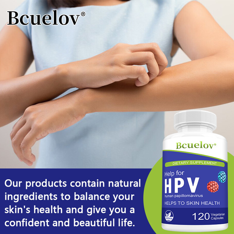 Help For HPV (human papillomavirus) Relief Skin Conditions, Warts-120 capsules