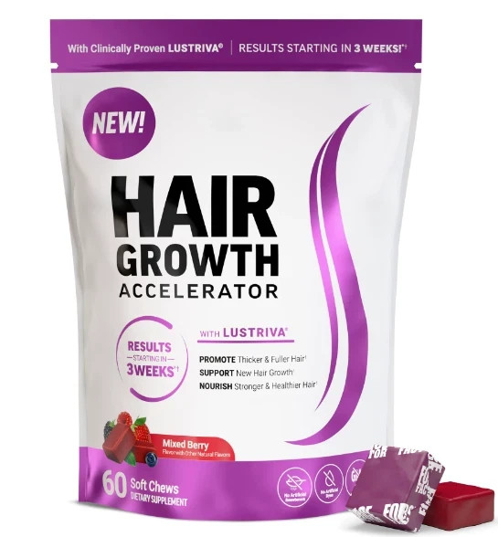 MIXED BERRY THICKER FULLER HATR Hair Regrowth ACCELERATOR STRONGER & HEALTHIER