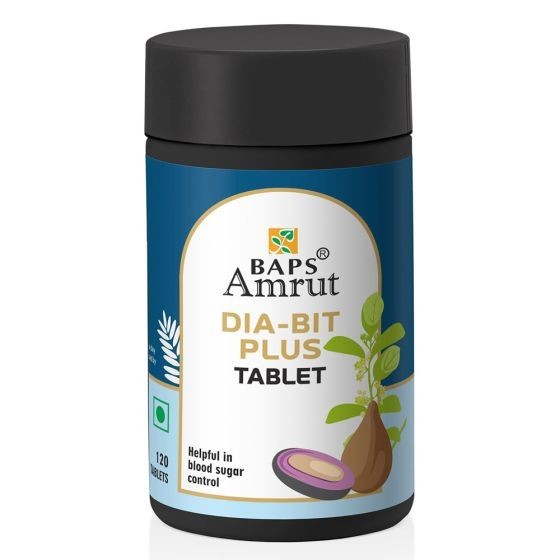 Baps Amrut Dia Bit Plus Tablets 120 Tablets – free delivery 5-7 days