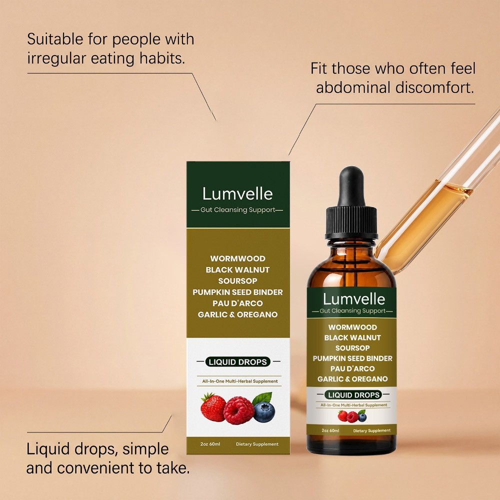2PCS LUMVELLE Wild Harvest Wormwood Botanical Liquid Herbal Drops 60ml~20%OFF US