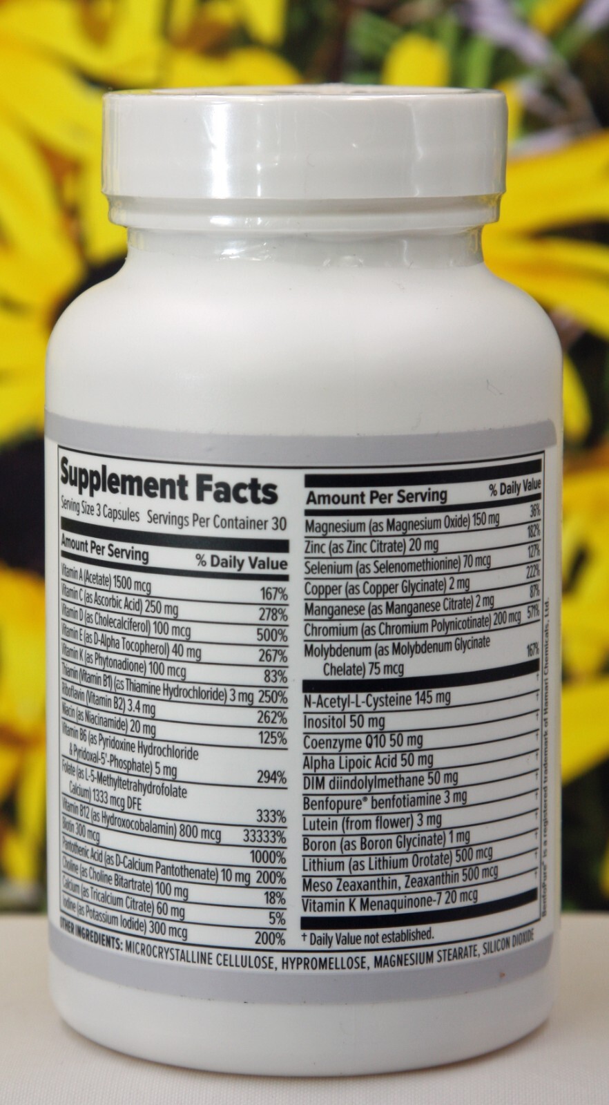 10X Health Optimize Methylated Multivitamin 90 Capsules, 04/26 Exp