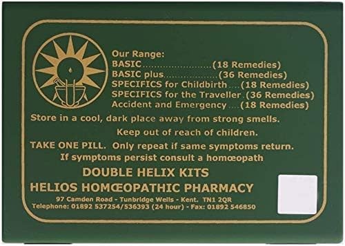 36 Homeopathic Remedy Travel Kit