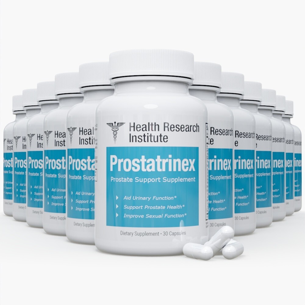 Prostatrinex Prostate Support – 12 Bottles – Official Seller – 100% Natural