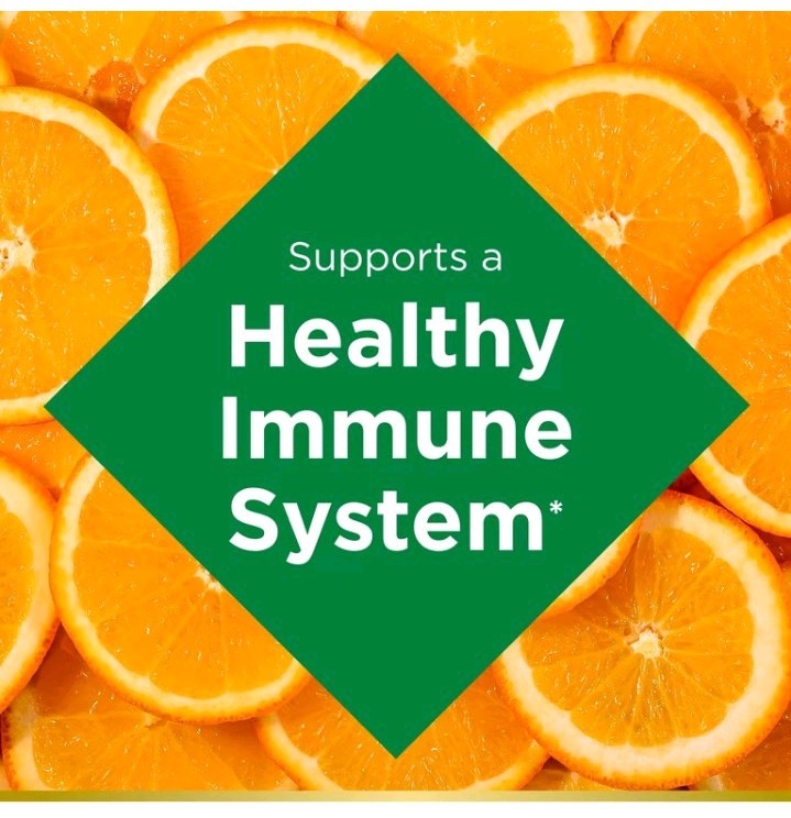 Nature’s Bounty Vitamin C 500mg + Rose Hips Immune Support Chewables Orange 90
