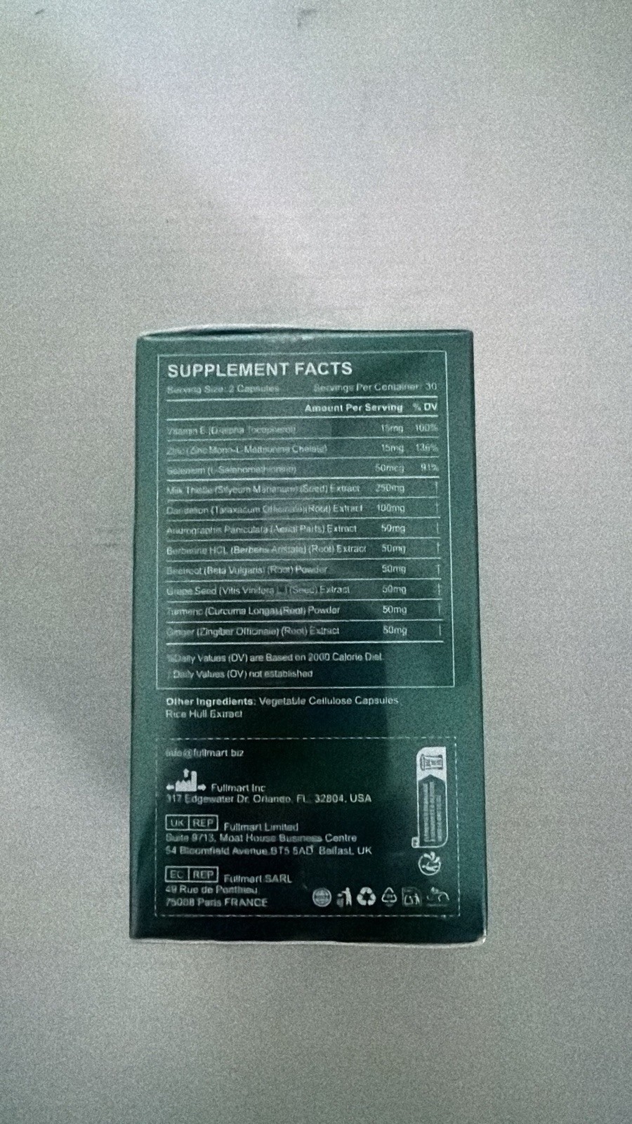 Liver Cleanse & Detox – Healthy Liver Support Herbal Supplement..Exp 02/2028