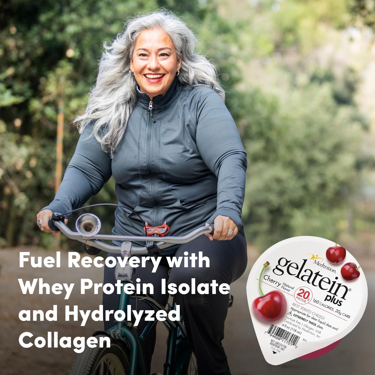 Gelatein Plus Cherry Protein Supplement 20 Gram 12 Pack