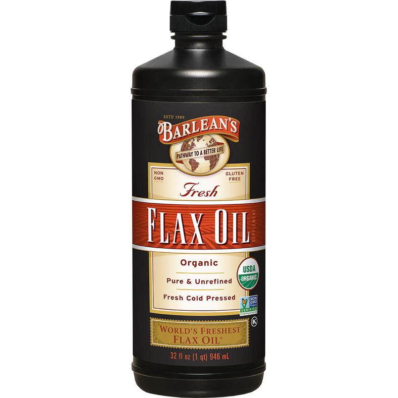 Fresh Flax Oil 32 oz Barlean’s