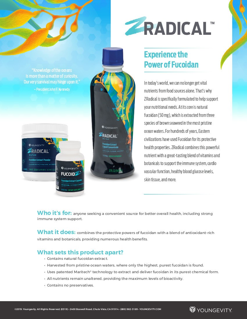 Youngevity Dr. Wallach ZRadical™ – 32 fl oz