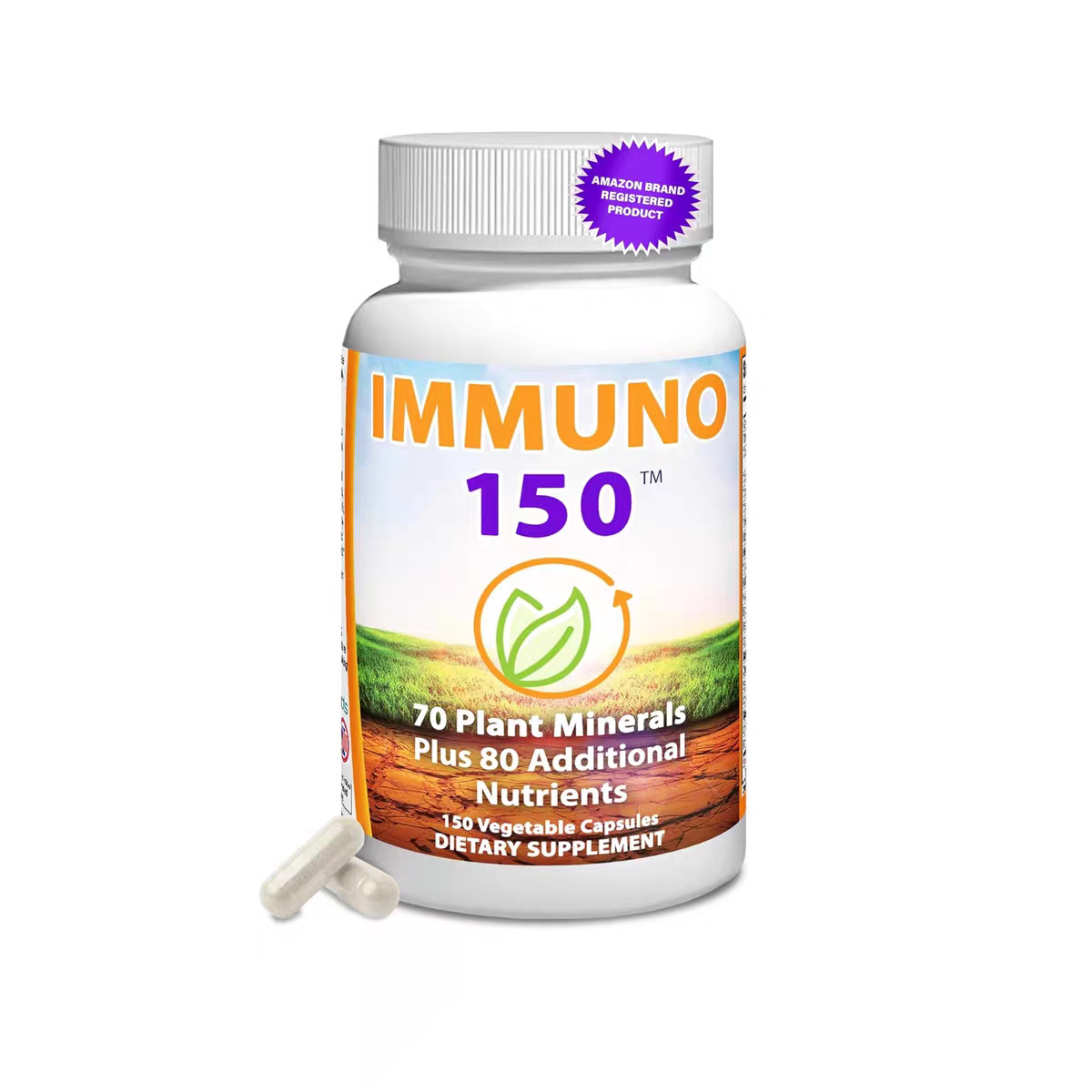2Pack Immuno 150, Immune Support Supplement, Packed with 70 Plant MineralsOpe