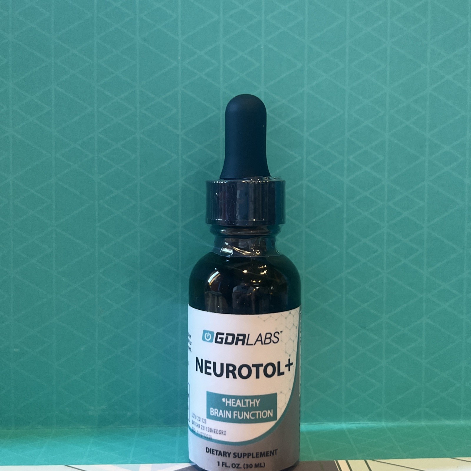 GDR Labs Neurotol+ Healthy Brain Function – 1 fl oz – NEW & SEALED
