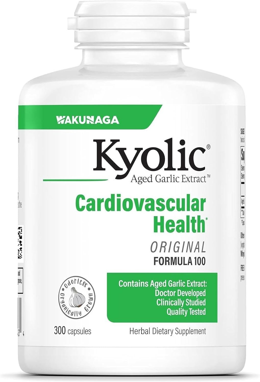 Organic Aged Garlic Extract 100 Capsules – Ultimate Support for Heart & Wellness