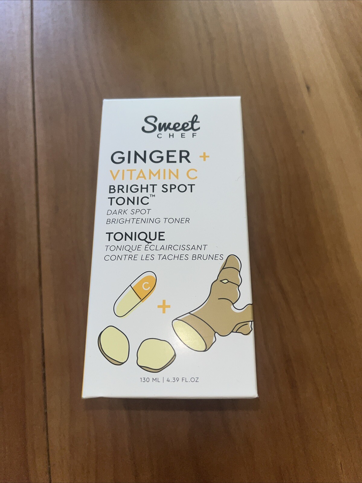 Sweet Chef Ginger + Vitamin C Spot Tonic – Ginger + Turmeric Vitamin C Facial…