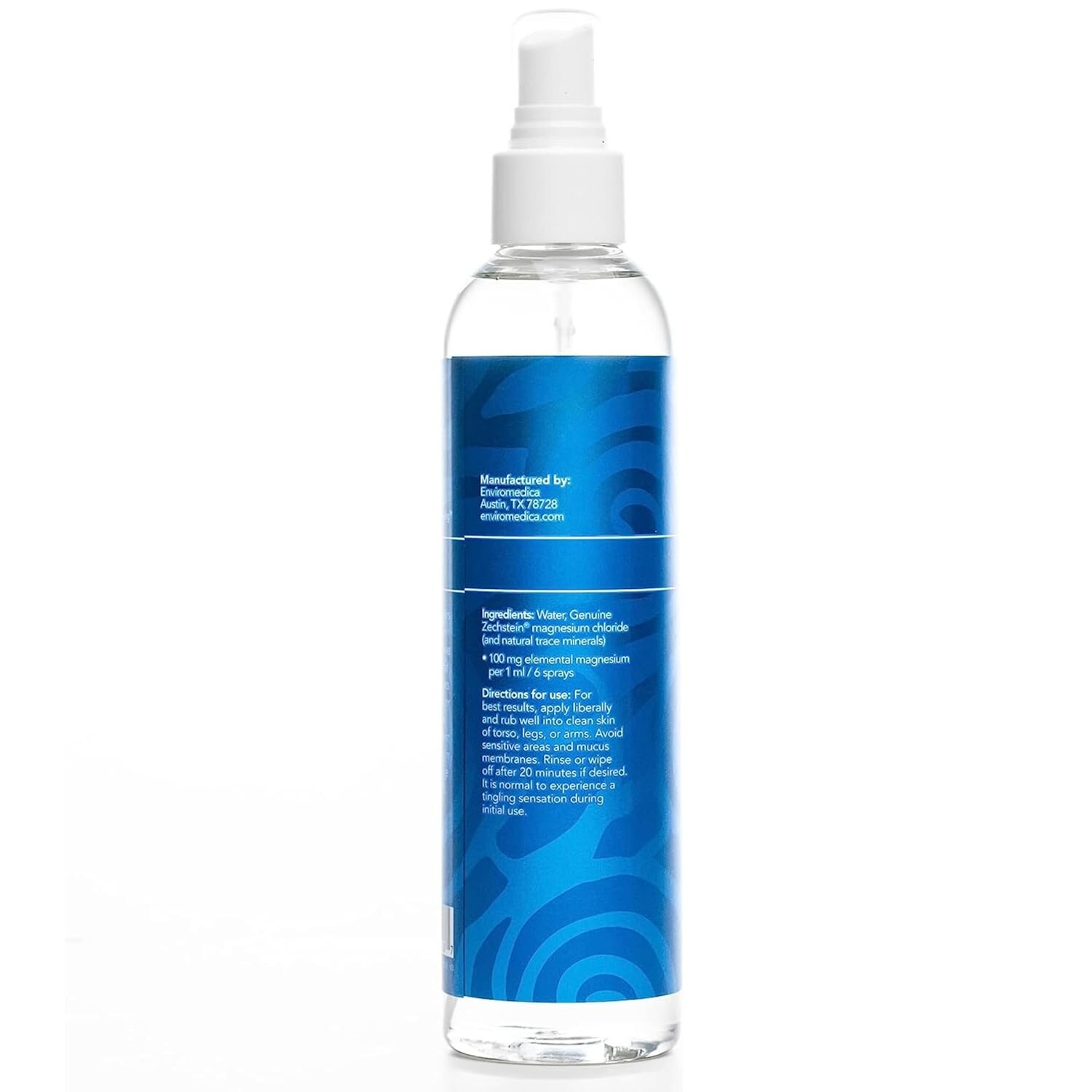 Ancient Minerals Magnesium Oil Spray Bottle, High Concentration Topical Genuine