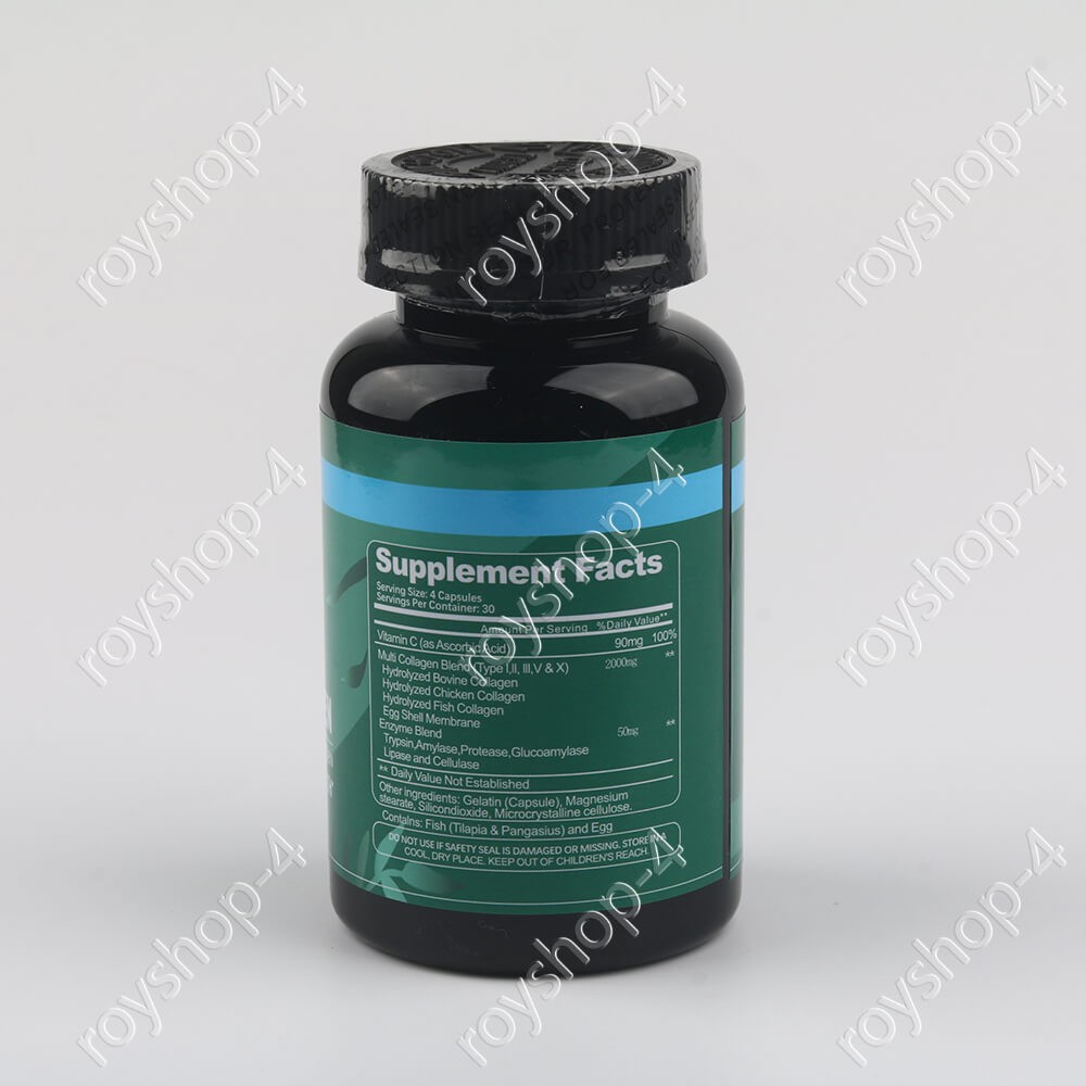 Primal Harvest Multi Collagen 120 Capsules (I, II, III, V, X) Supplement New