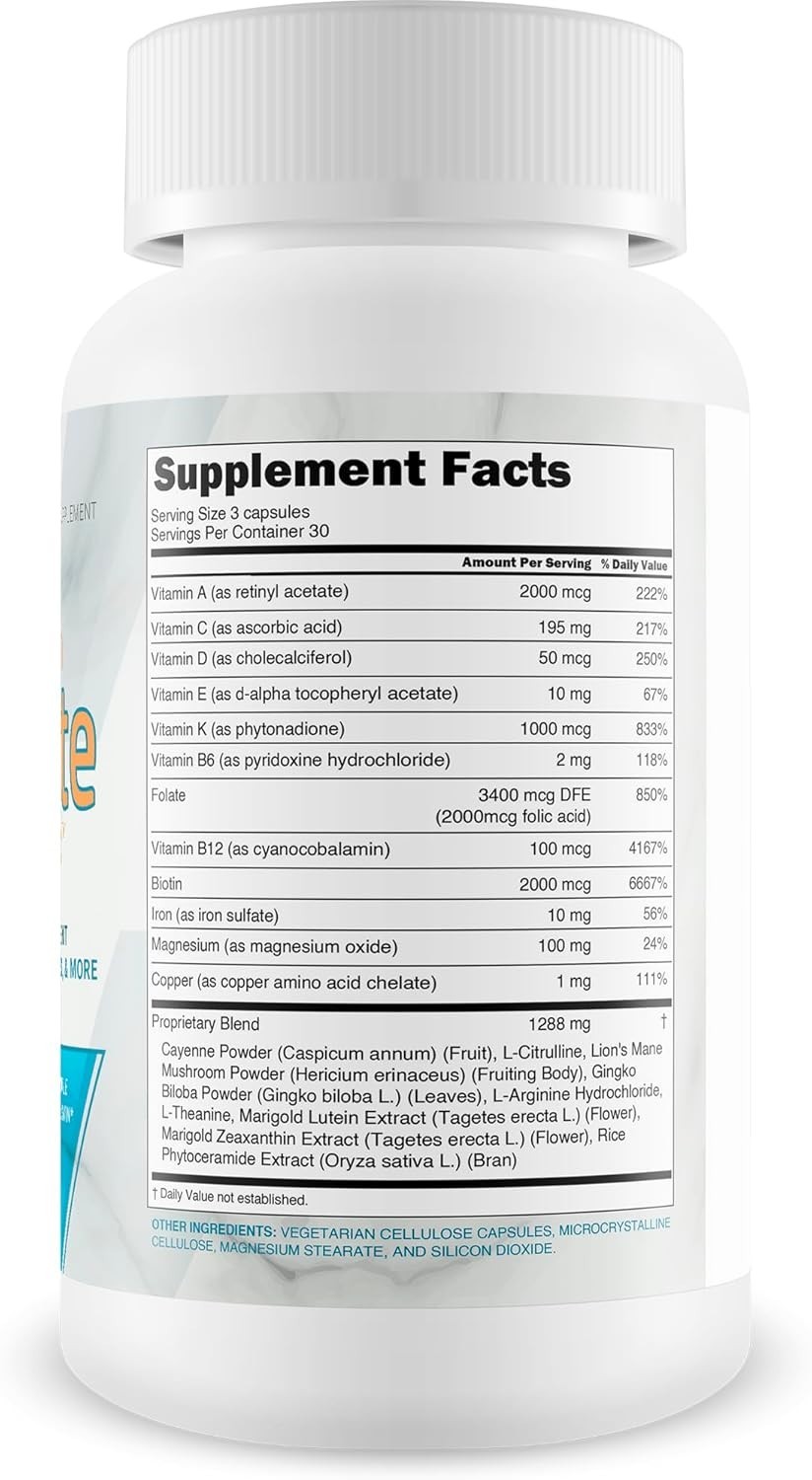 Ageless Skin Activate Restore Pro Anti-Wrinkle Supplement Cayenne Phytoceramide