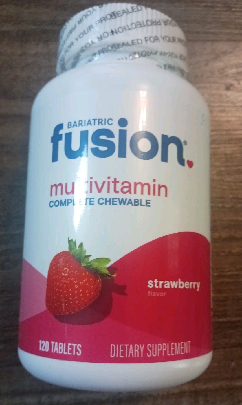 Bariatric Fusion Multivitamin with Iron 120 Count (Pack of 1)