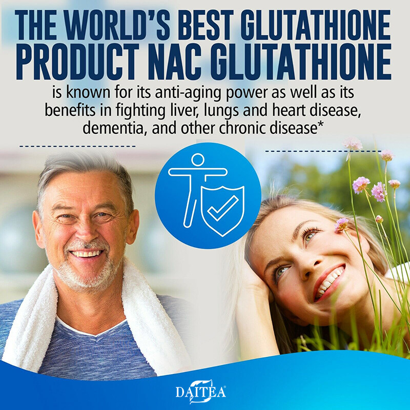 NAC Glutathione collagen capsules, skin whitening, anti-aging antioxidant 2028mg